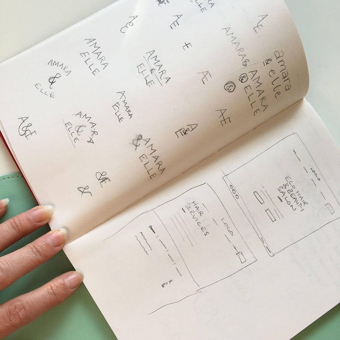 My logo and brand design process