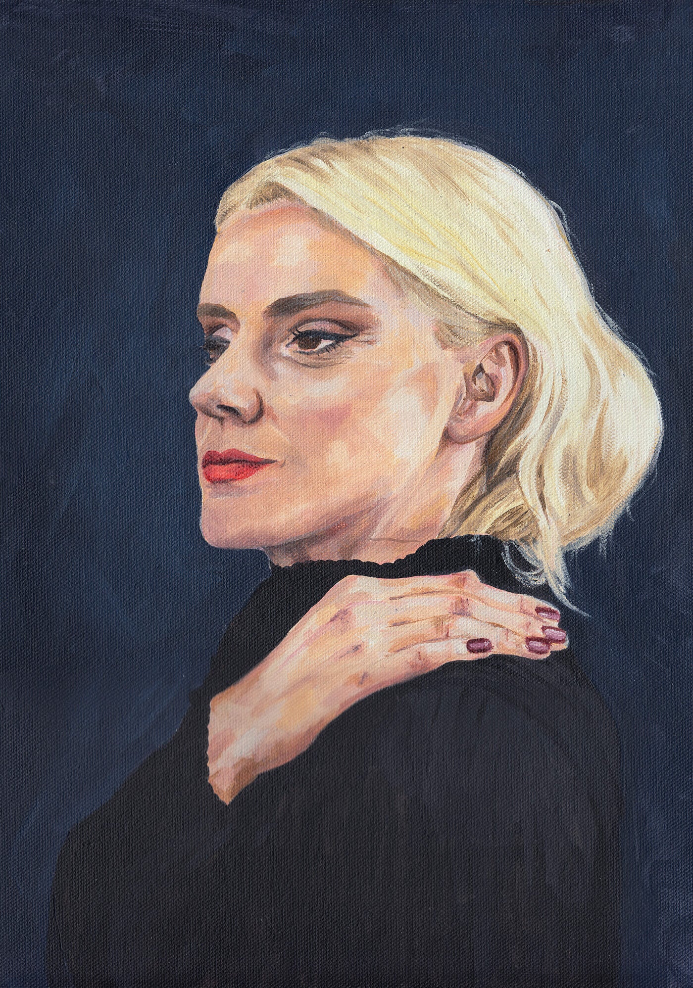 Elegance - 30x40cm Original Oil Painting image 0