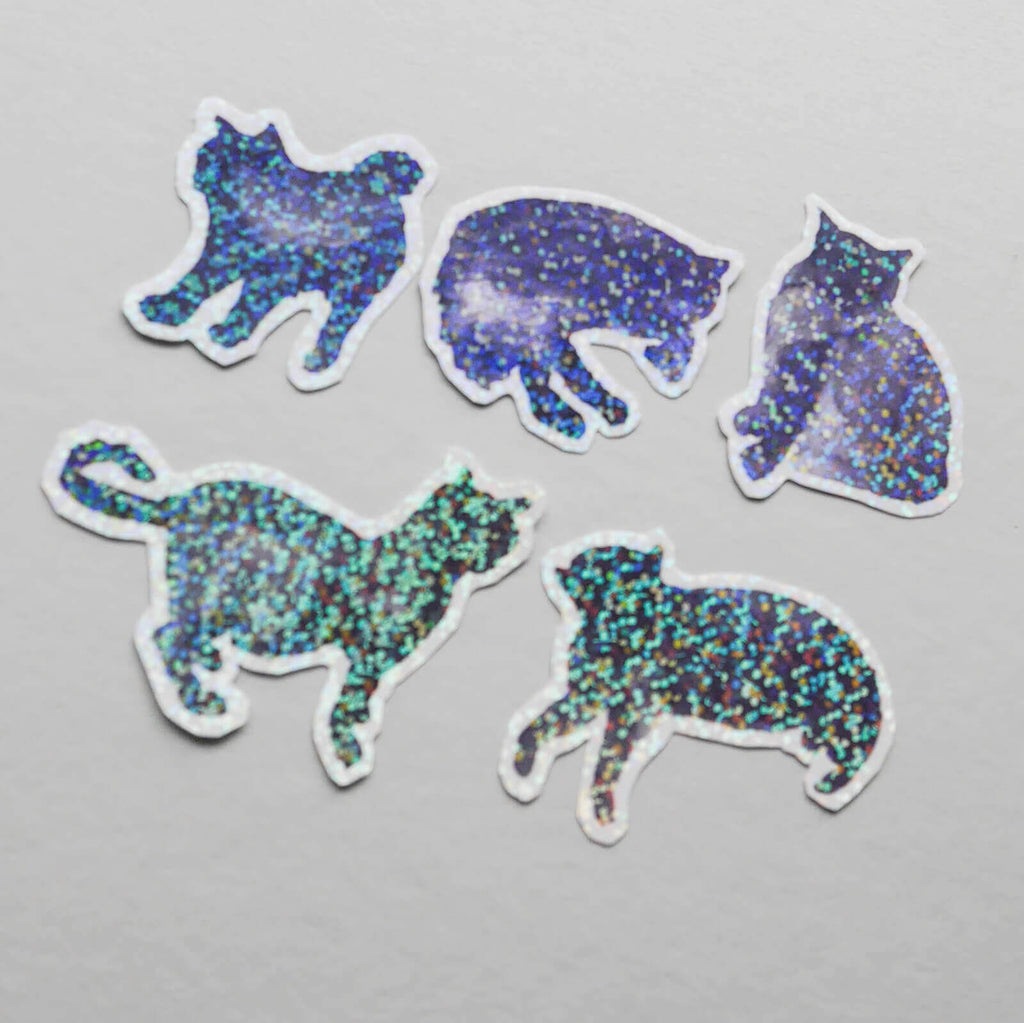 Cat Silhouette - Vinyl Sticker Pack image 4