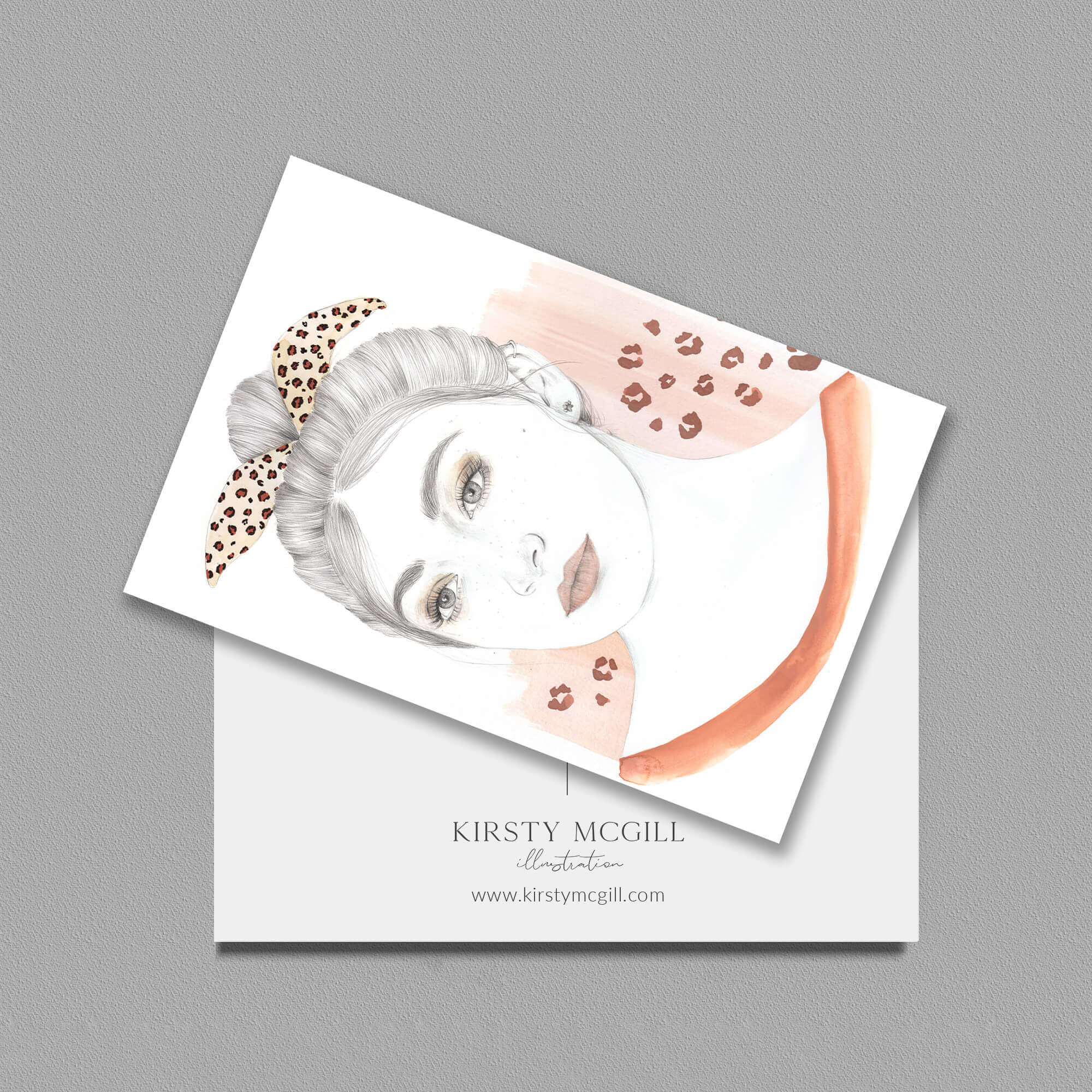 Wild Leopard postcard image 0