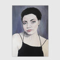 Moody A4 painting - giclee fine art print image 0