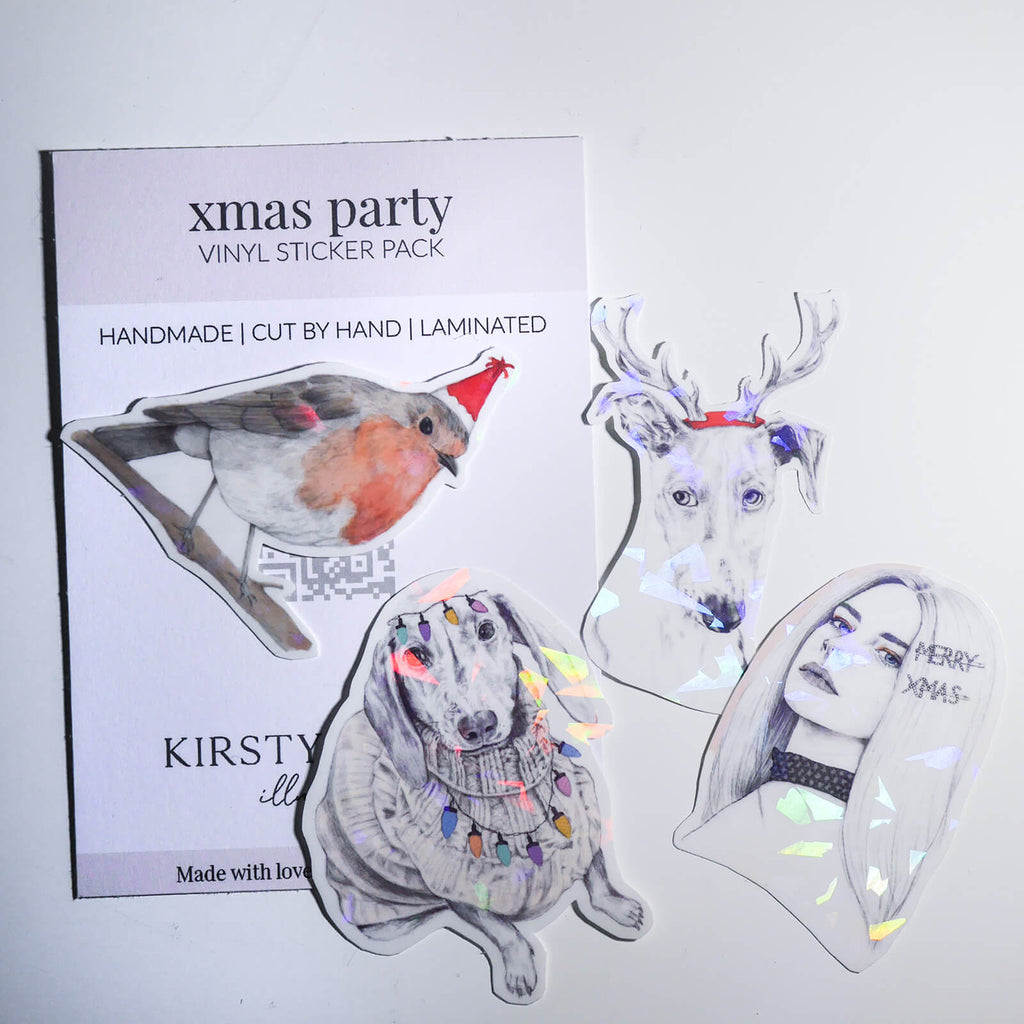 Xmas Party - Vinyl Sticker Pack image 0