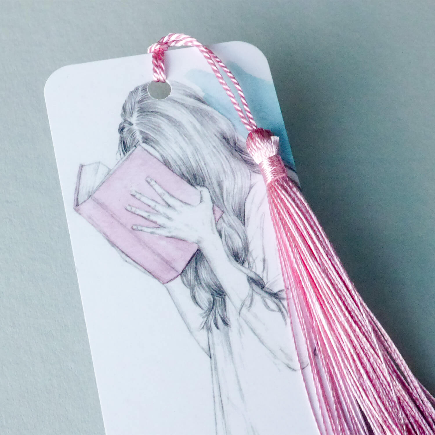 Head in A Book Bookmark image 2