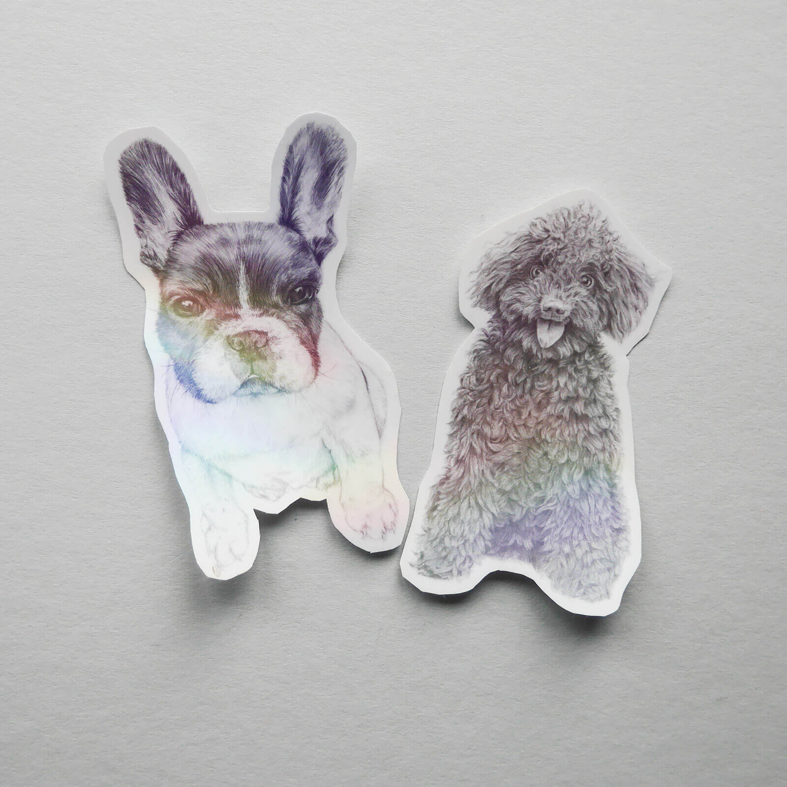 Dog drawings - Vinyl Sticker Pack (2) image 0