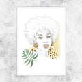 Wild A4 illustration - art print image 0