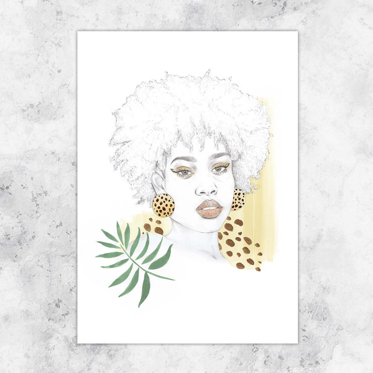Wild A4 illustration - art print image 0
