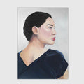 Velvet A4 painting - giclee fine art print image 0