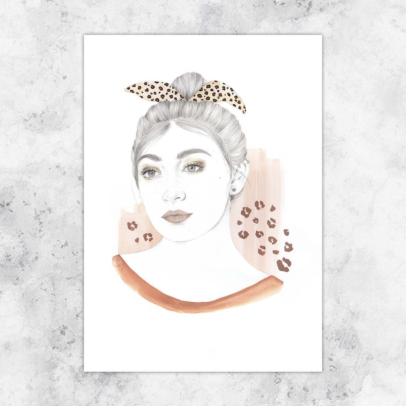 Soft Wild illustration - art print image 0