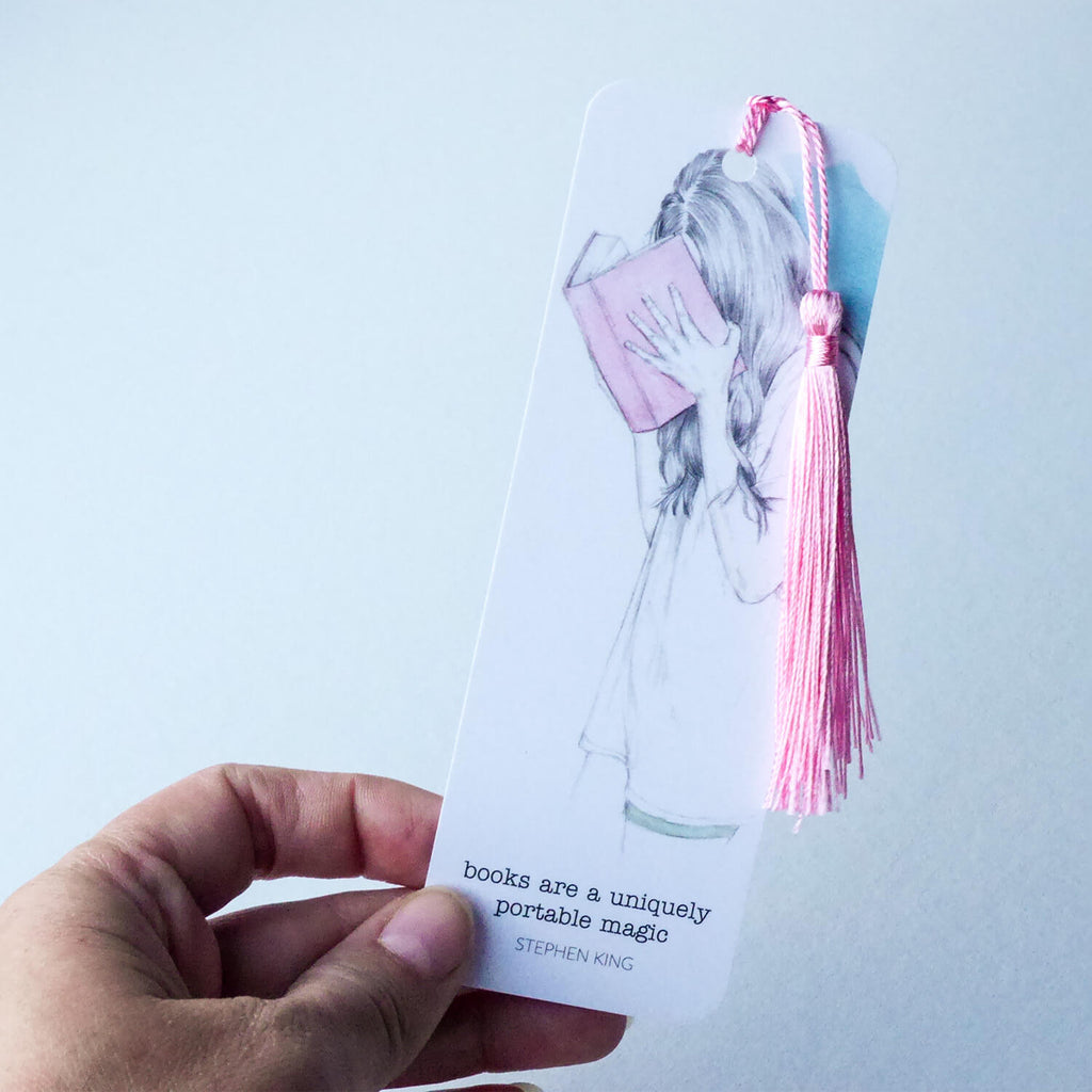 Head in A Book Bookmark image 1