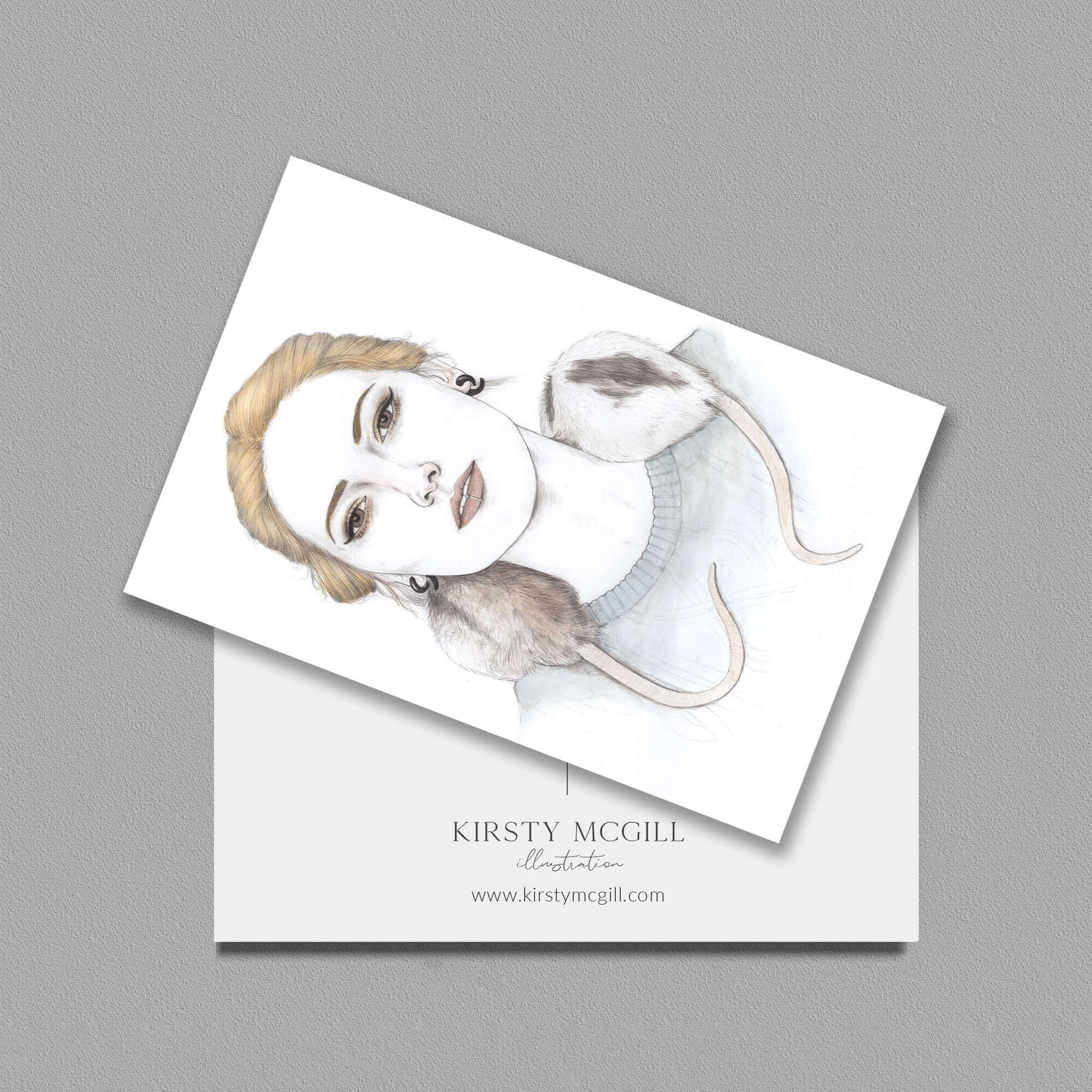 Rats postcard image 0