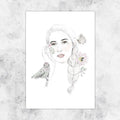 Illustration Mother Nature - art print image 0