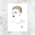 illustration Girl Power feminist - art print image 0