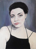 Portrait Study 1 - A4 Original Painting image 0