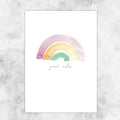 Good vibes A4 illustration - art print image 0