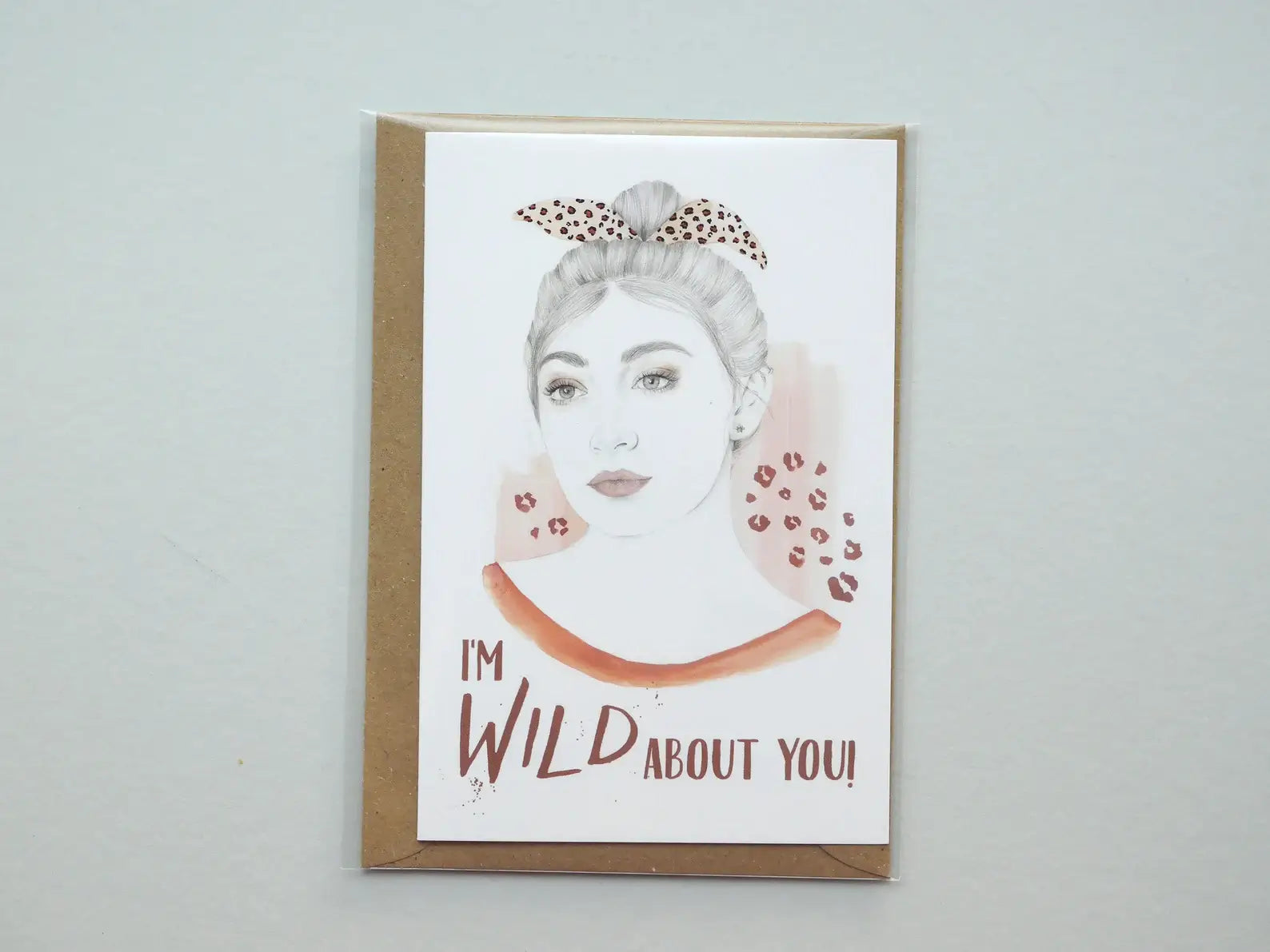 'Wild about you' 2 Greeting Card image 1