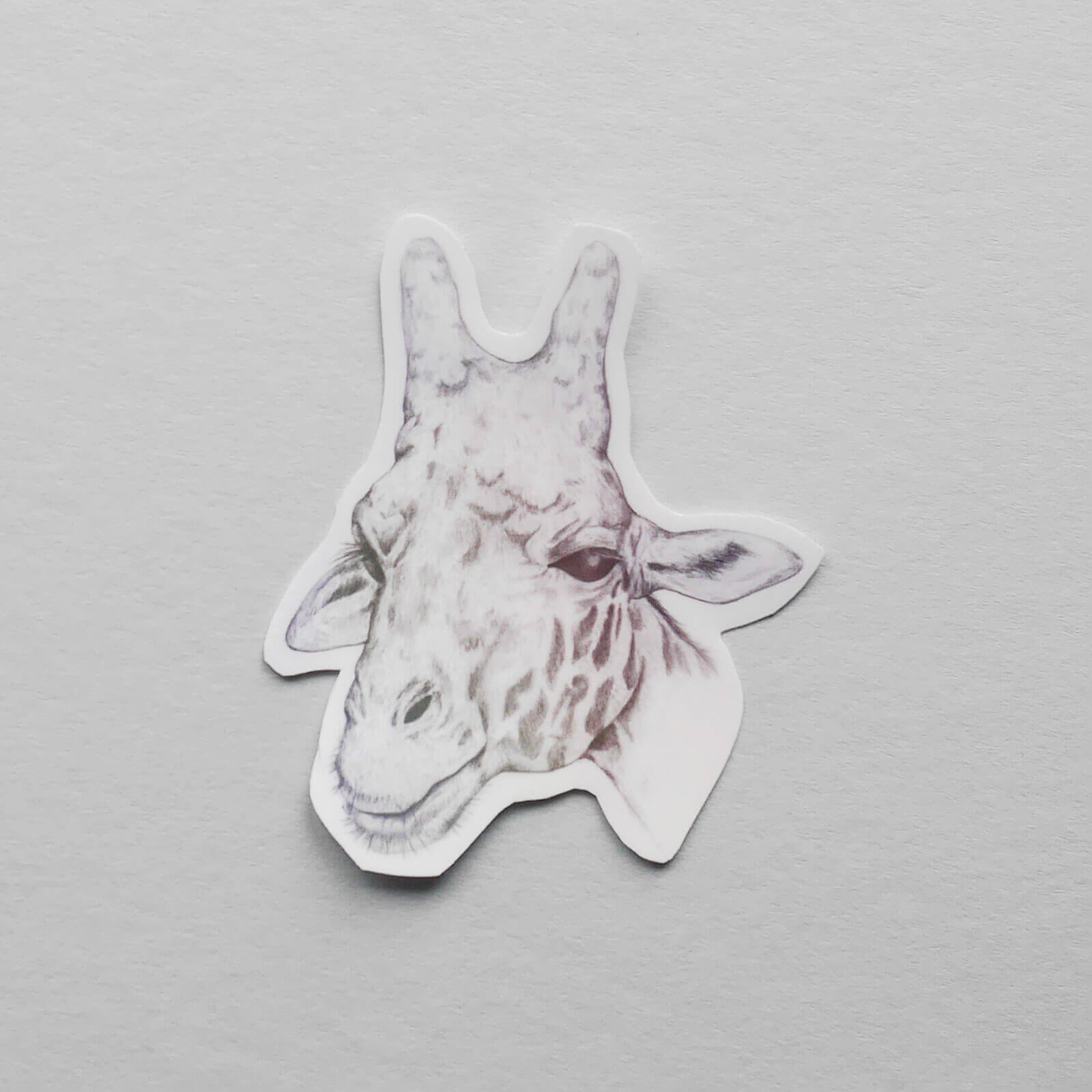 Giraffe Vinyl Sticker image 1