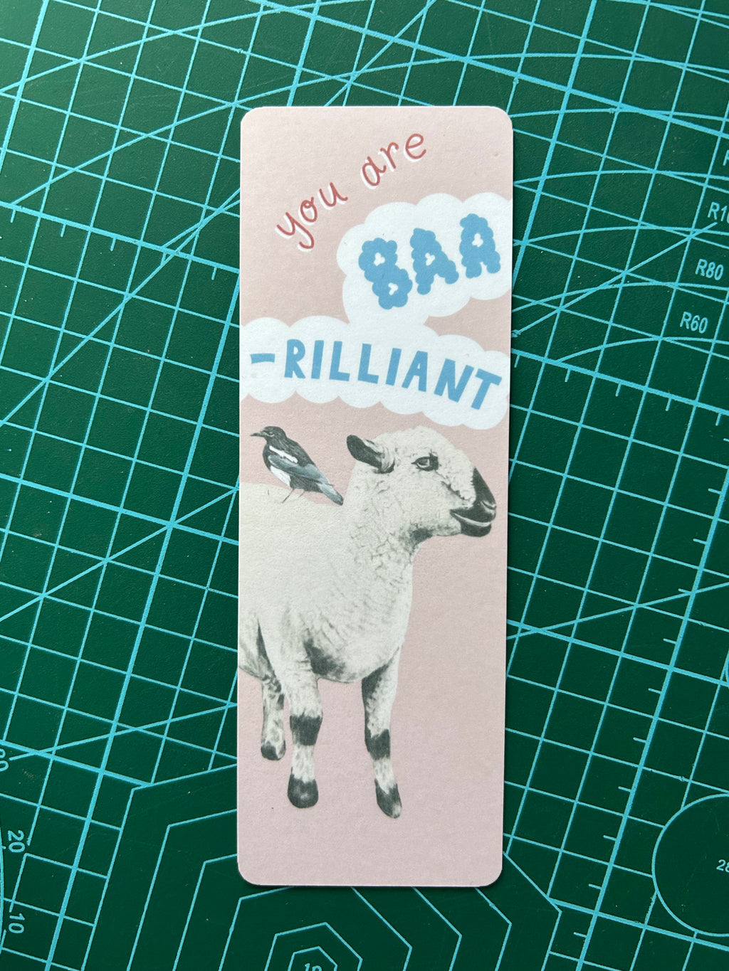 Sheep Baa-rilliant Bookmark