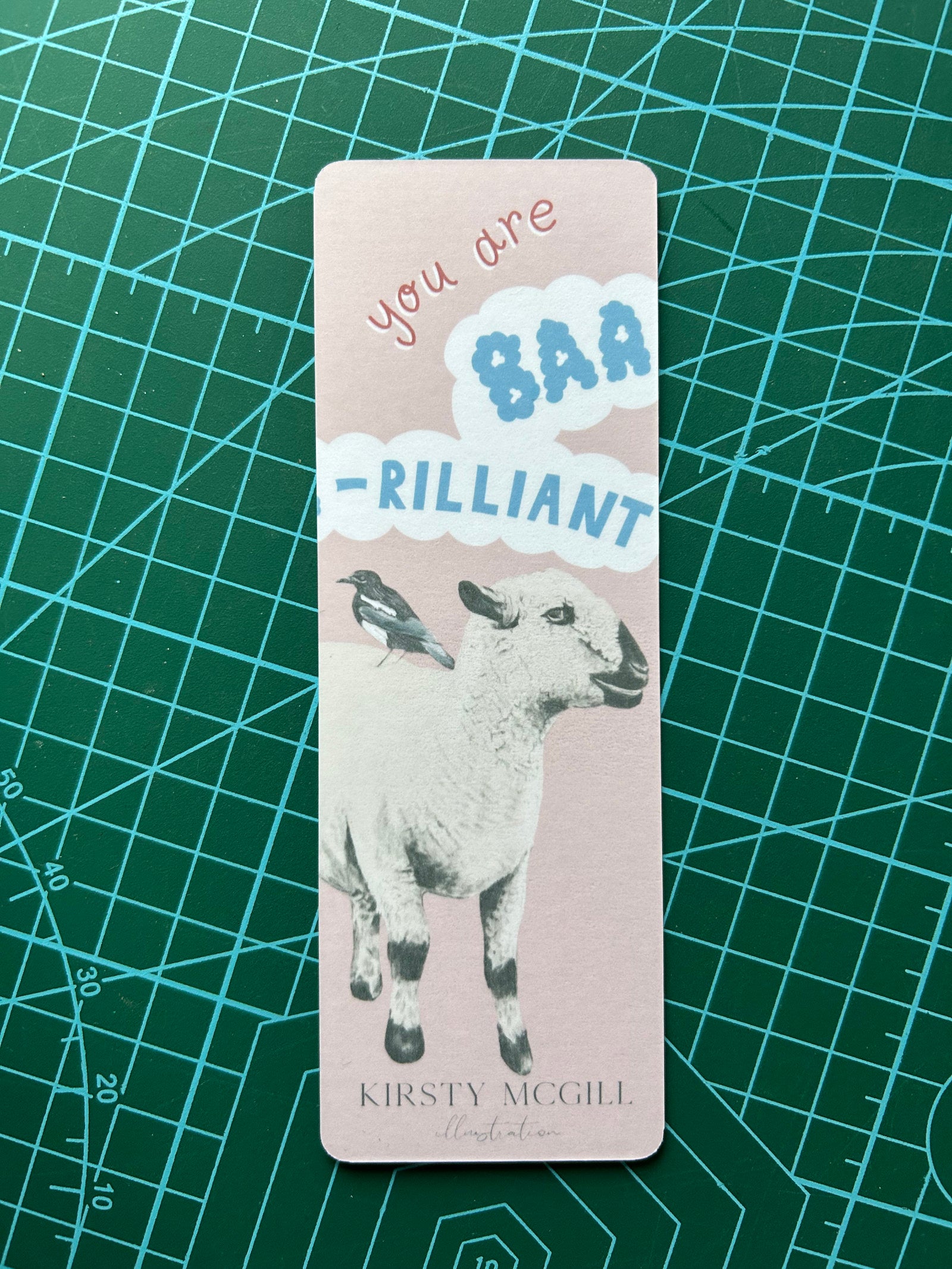 Sheep Baa-rilliant Bookmark