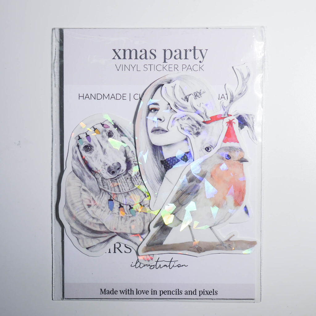 Xmas Party - Vinyl Sticker Pack image 1