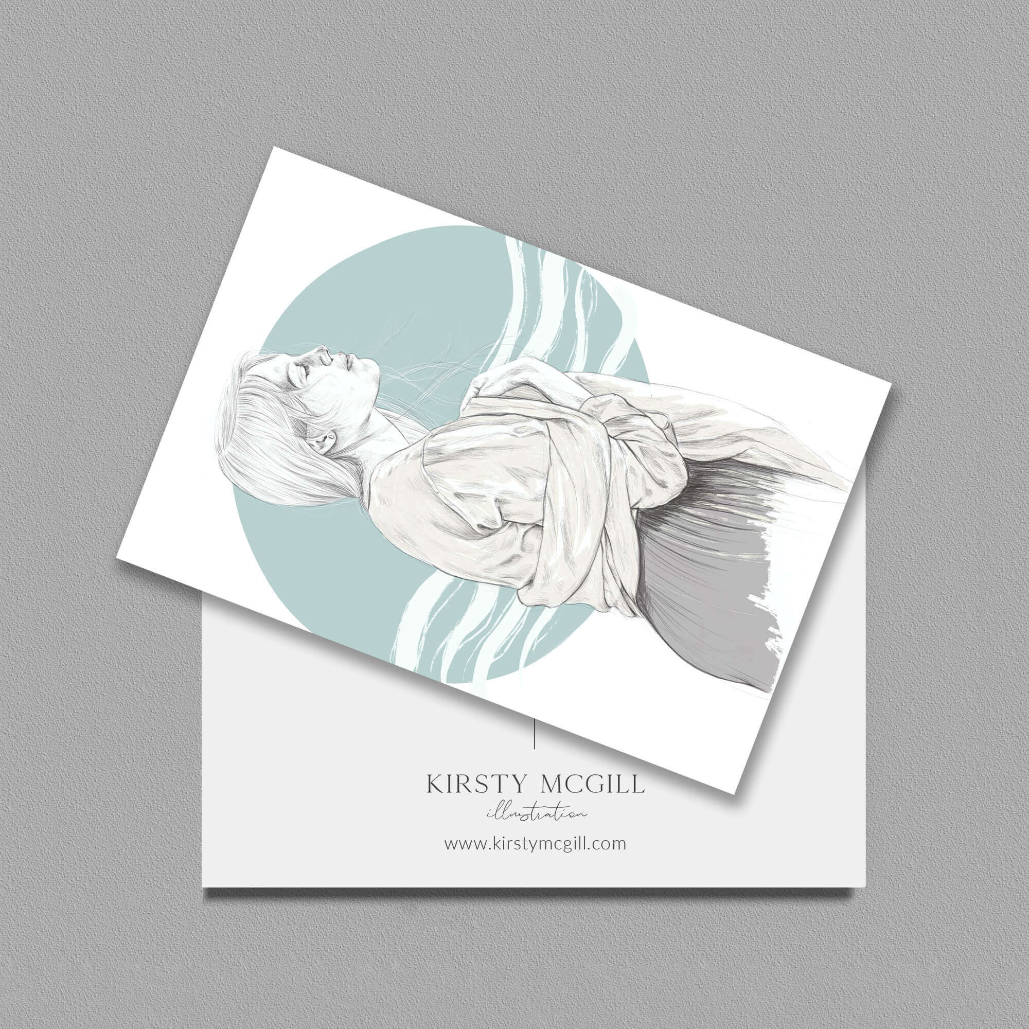 Serene postcard image 0