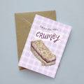 Crumble - crumby or oh crumbs or blank - illustrated greeting card